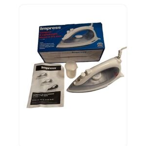 Impress Compact‎ & Lightweight Steam & Dry Iron nonstick Variable Levels